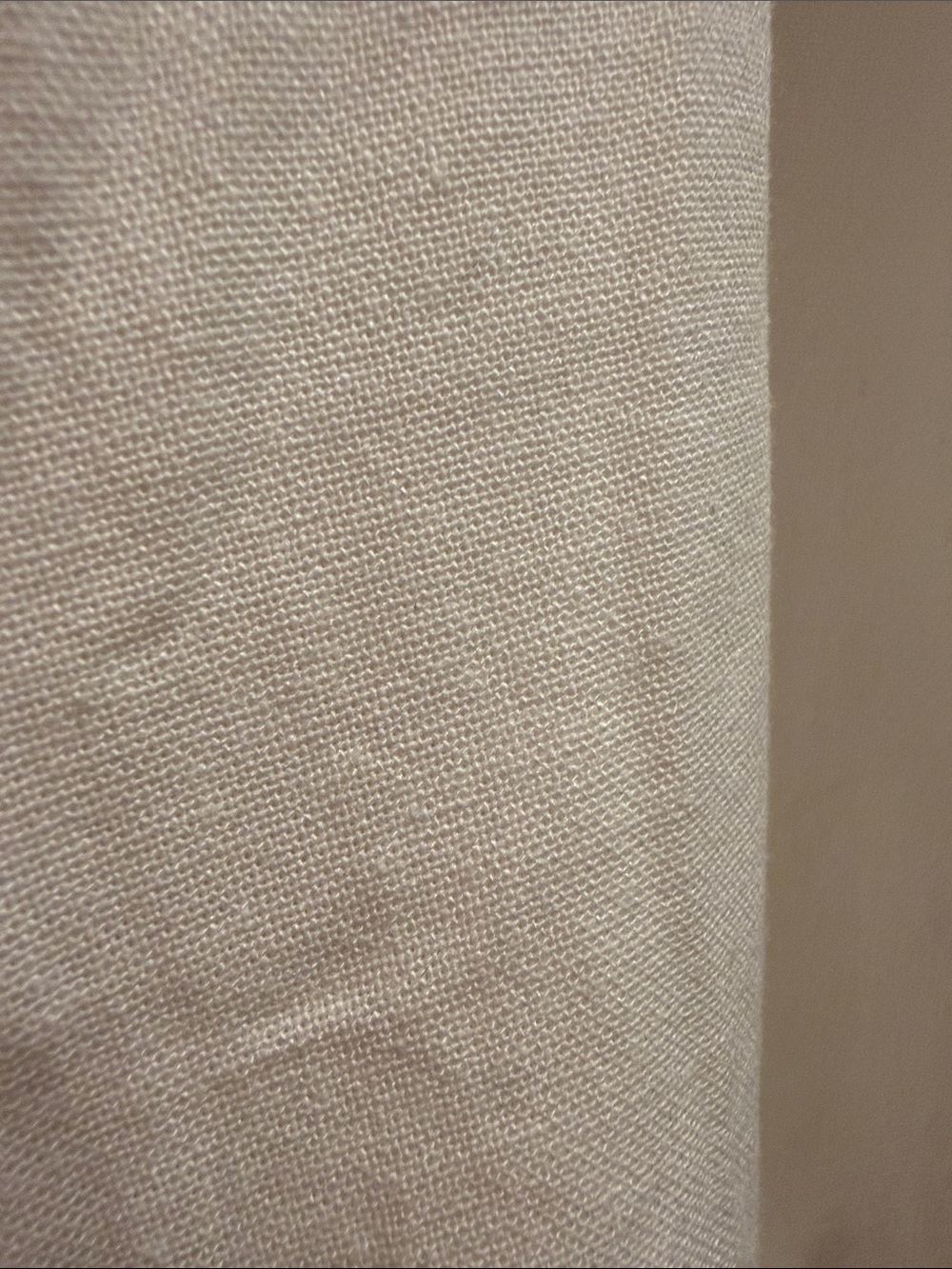Mango ivory/White Linen-Blend pants small - Picture 5 of 7